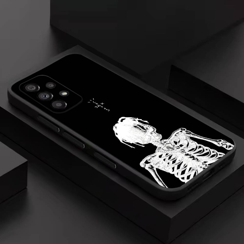 Cactuss J-Jack T-Travis Scott For Samsung S 26,25,24,23,22,30,21,10,9,Ultra,Plus,Lite,FE,4,5G Phone Case Black Soft Case