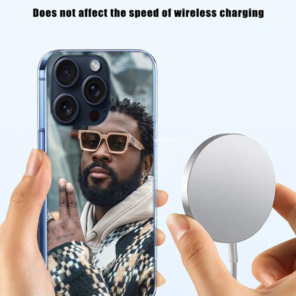 Damso Rapper Clear Phone Case For Iphone 17 Air 16 Pro Max 15 Pro 14 Plus 17E 16E 11 13 12 Mini Cover Cases Fundas Cell TPU Capa