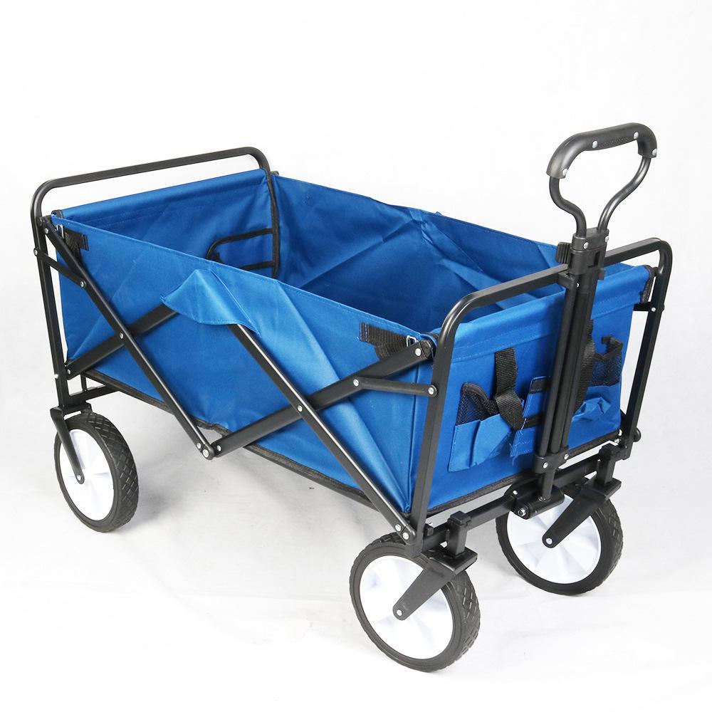 Folding Outdoor Camping Cart – Compact Handcart for Cargo and Cross-Border Trade