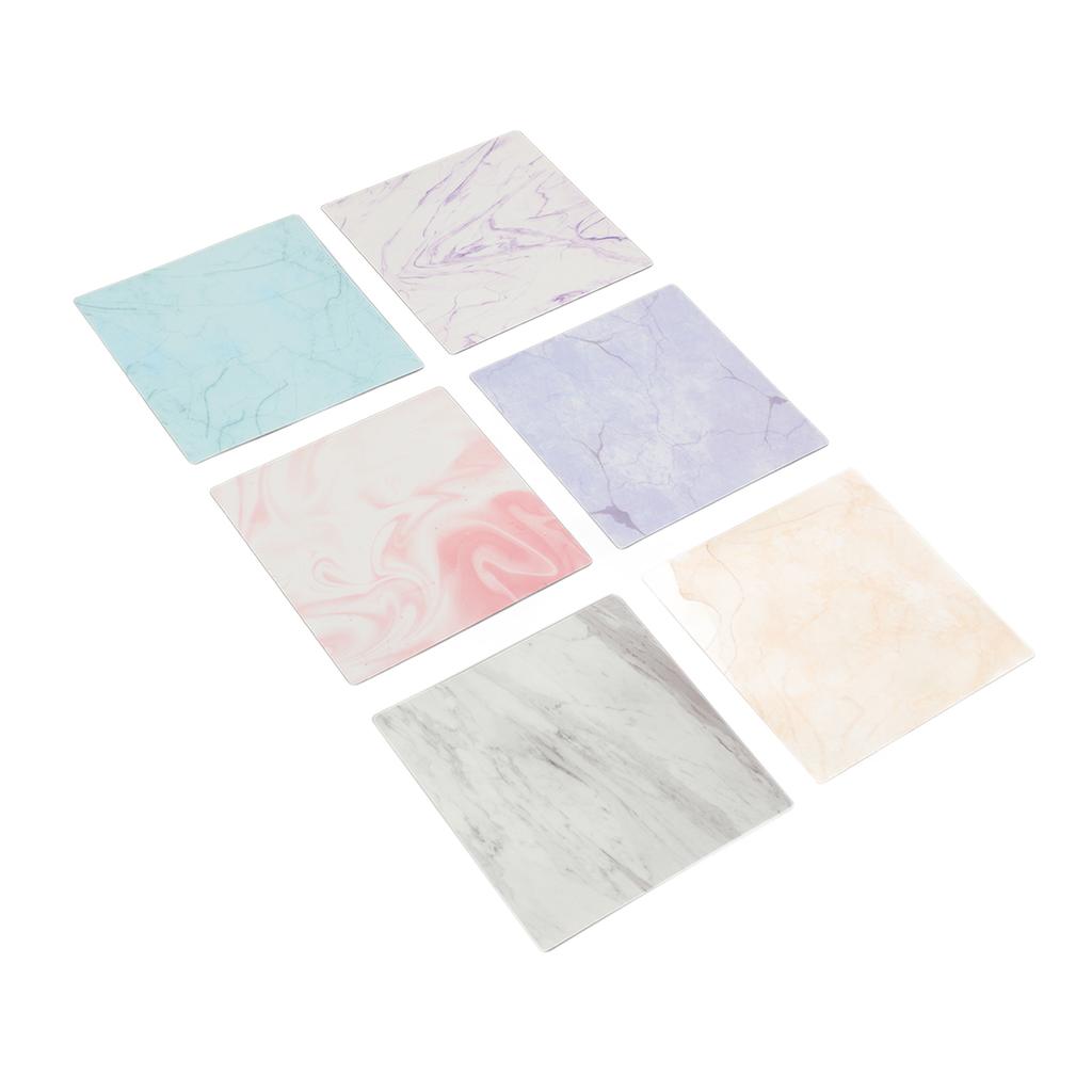 12pcs Dry Erase Sticky Notes Reusable Removable Writing Notes with A Pen for Wall Fridge Mirror Desk