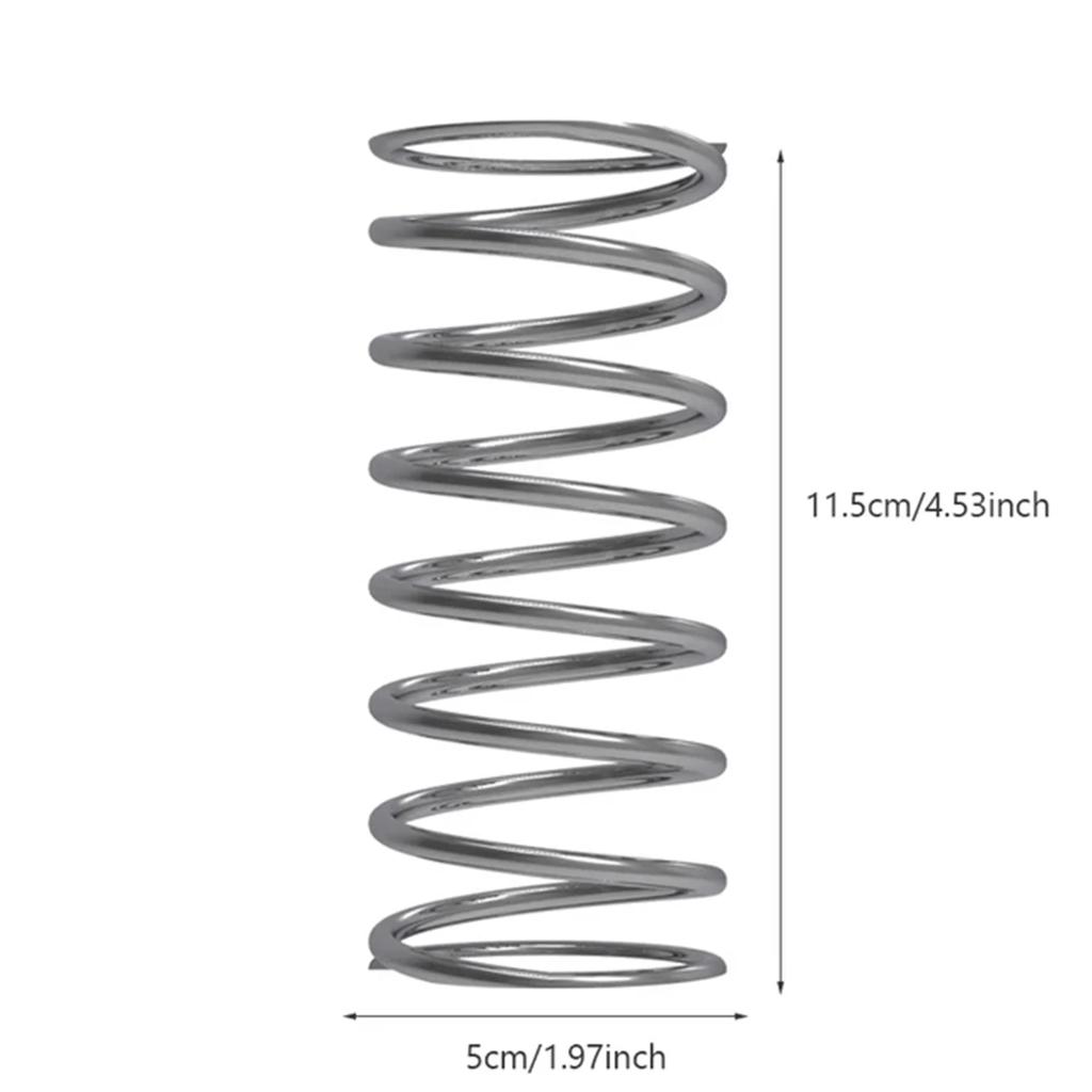 1pcsSpring Stainless Steel Cylindrical Toothbrush Stand Toothpaste Holder Shelves Storage Organizer Kitchen Bathroom Accessories