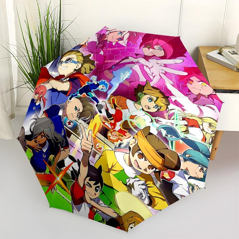 

1pc Kicker Queen Outdoor Umbrella: Automatic Opening/Closing, 3-Fold Design, Ideal for Fans, Travelers, Daily Use - Perfect Gift for Soccer Enthu