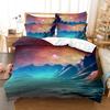 3D Digital Printing Bedding Set Quilt Cover and Pillowcase Single Double Bed Full Size Bedroom Bedding Home Decoration