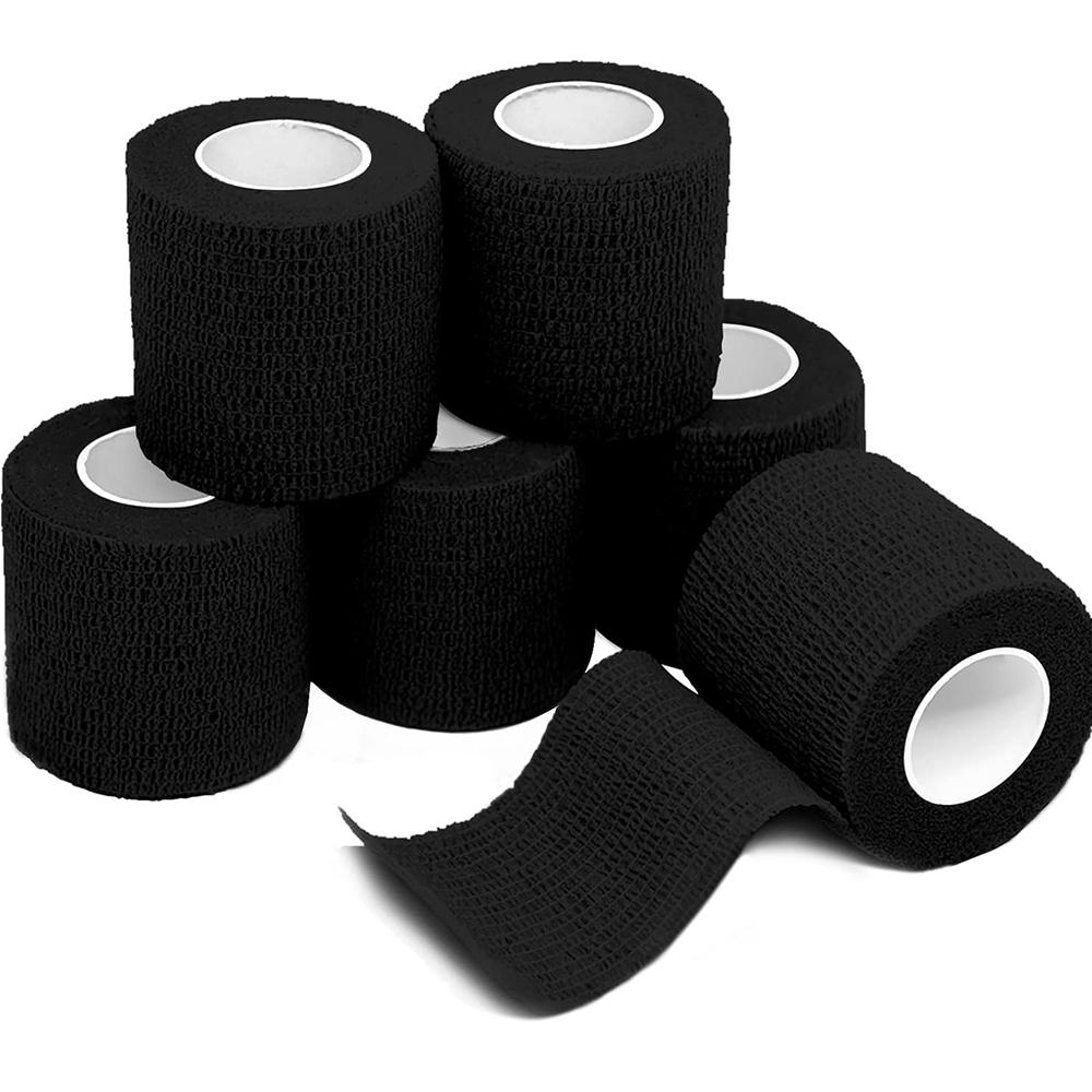 6/12 Rolls Self Adhesive Bandage Wrap Cohesive Breathable Vet Wrap For Sport Wounds 2 X 5 Yards Athletic Support