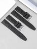 Cinturino per Orologio Blancpain Fifty Fathoms Barakuda Morbido Gomma Tropicale Silicone Traspirante Braccialetto Universale 20mm