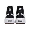 Puma Womens Kaia Mid 'Fur - Black' (women's sizes) Black / White Skateboard Shoes 385341 01