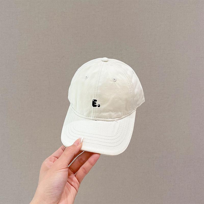 Kids Embroidered Baseball Cap Spring Autumn Boys Girls Casual Versatile Sun Protection Duckbill Hat For Children
