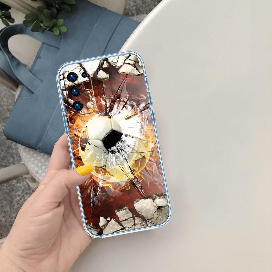 BF58 Football Soccer Phone Case for LG K22 K30 K40 K40S K41 K42 K50 K50S K51 K51S K52 K61 K62 K71 K92 Q60 Q61 V40 V50 V60