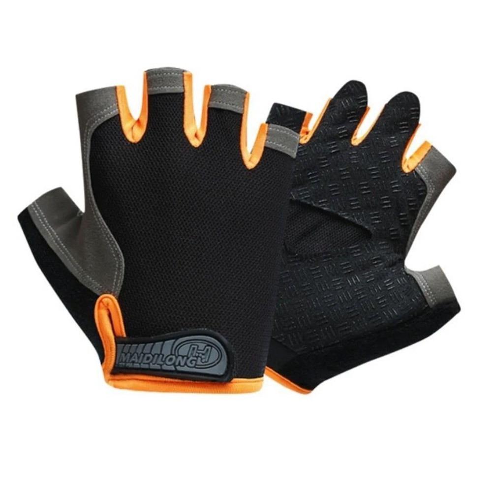 Breathable Weight Lifting Fingerless Gloves Anti Slip Workout Gym Gloves  for Men Women