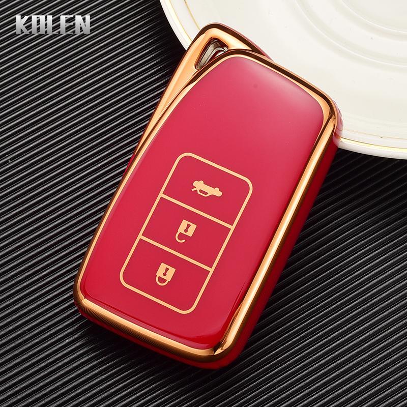 TPU Car Remote Key Case Shell Cover Fob For Lexus NX IS RX ES GX LX LS UX NX GS 200 260 300 350 NX200 NX300 RX350 ES300 Keyless