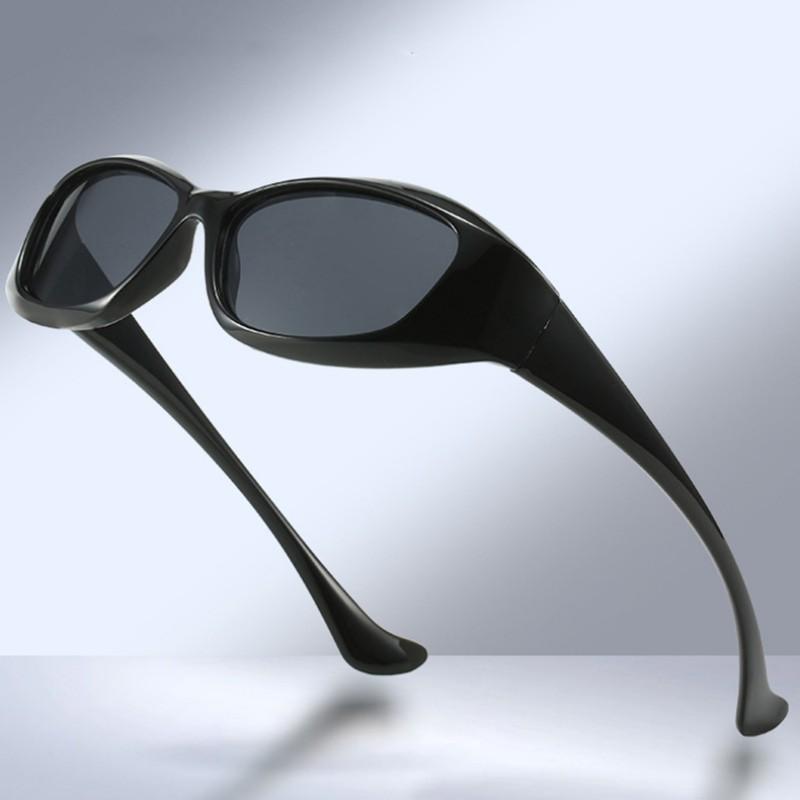 Y2K Sporty Sunglasses Wrap Around Sun Shades Aesthetic Outdoor Eyewear Retro Narrow Frame Goggles Cycling Beach Glasses