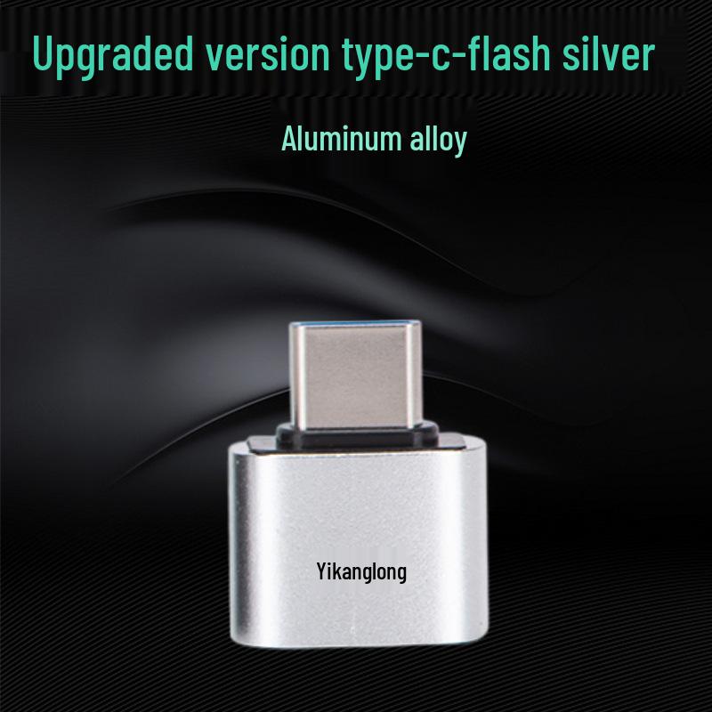 USB To Type-C OTG Adapter for Android Devices, U Disk, Phones, Tablets, and Computers