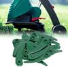 25pcs Replacement Grass Trimmer Blades Cutting Blades Fit for Bosch Lawn Mower (Green Black)