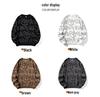 Men's Graffiti Hoodie, Plus Size, Round Neck, Long Sleeve, Spring/Autumn 2025 Trendy Teen Base Layer Top