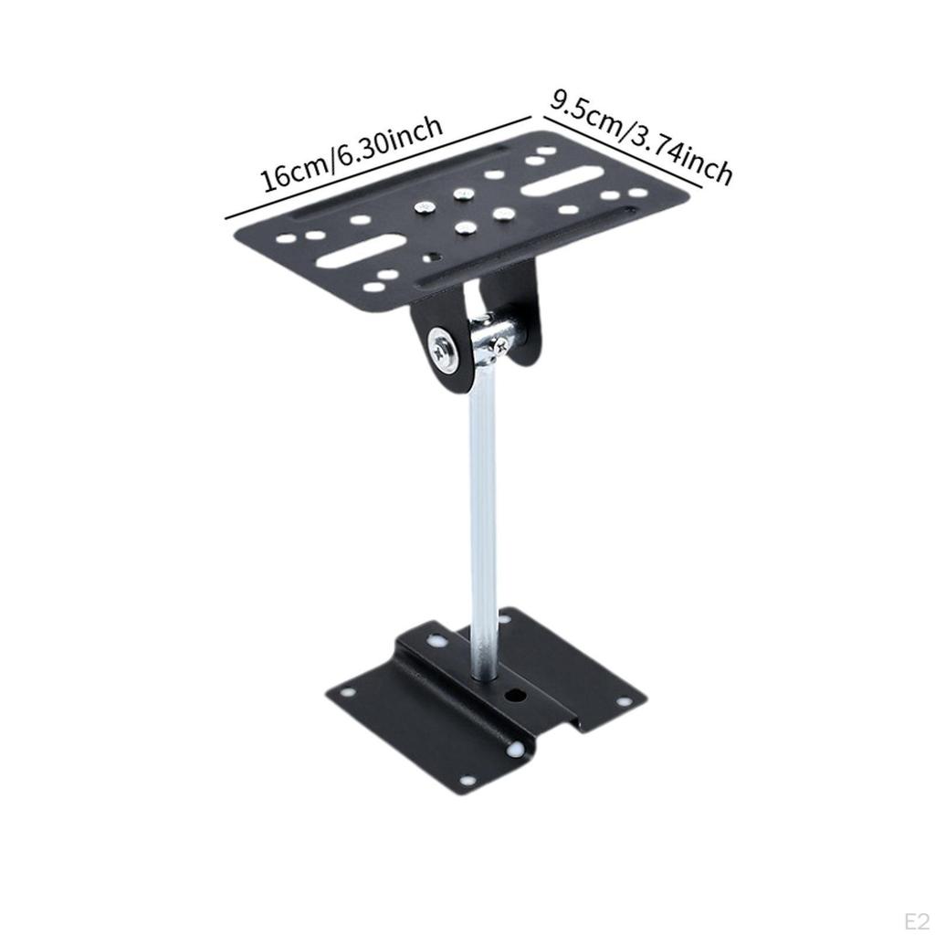 Ceiling Mounting Bracket Accessories Easy Installation Stable Alloy Metal Speaker Stand Wall Mount