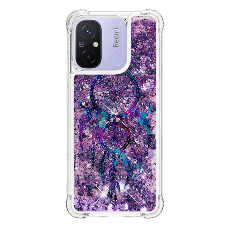 Pre Xiaomi Redmi 12C Puzdro Trblietavé Dynamické Tekuté Puzdro na Pre Fundas Xiaomi Redmi 12C Mi Kryt na Telefón Xiomi Redmi12C 12 C Coque