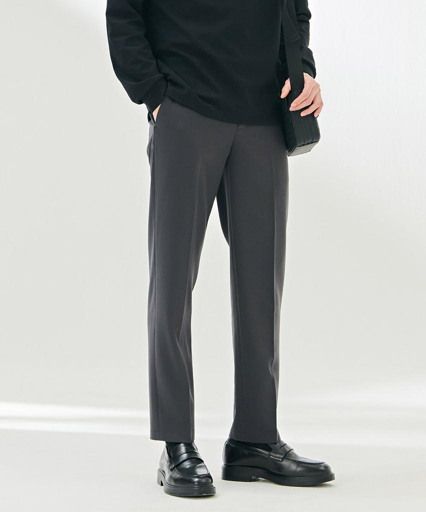 CHASECULT Men'S Tapered Side Banding Slacks-Dark2211B0L