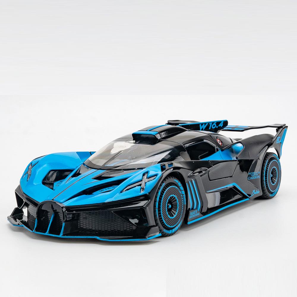 

1:24 Bolide Atlantic Cars Models Alloy Diecast Toys Doors Opened Vehicles Model Wheel Pull Back Sports Car Kids Festival Gifts