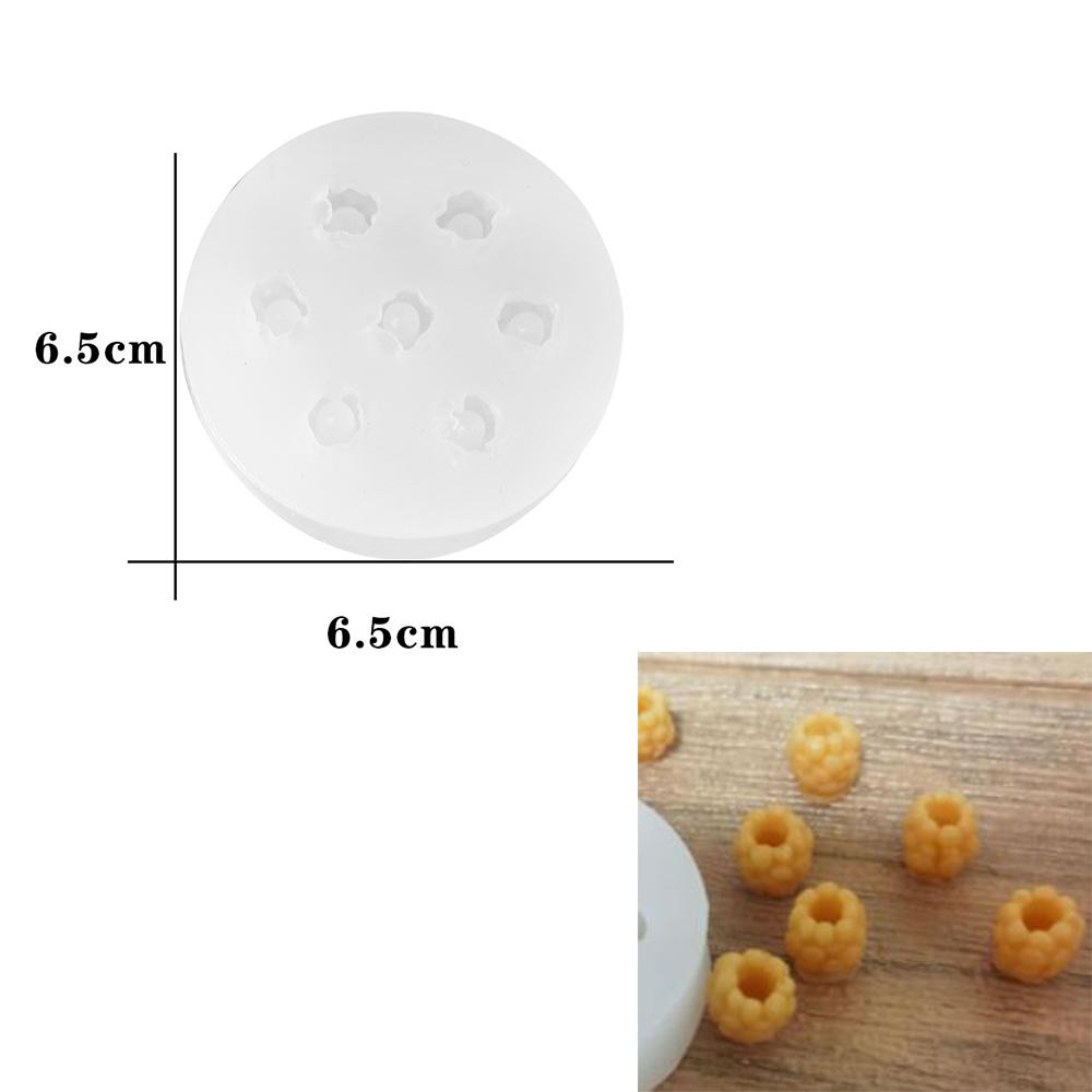 Силиконовая форма для черники Декоративные формы DIY Малина Фрукт Помадка Торт Шоколад Ручная работа Свеча Мыло Форма