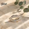 Outfit Embellishments Sexy Rhinestone Lip Brooch for Women Red Shape Lapel Women Pins Pin Clothing Accessory Suits Coats Scarves Shawls Bags