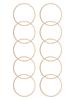 Culm Package Content DIY Projects Crafts Creative DIY Craft Cm Crafts DIY Flower Wreath Wooden Rings Lace Crafts