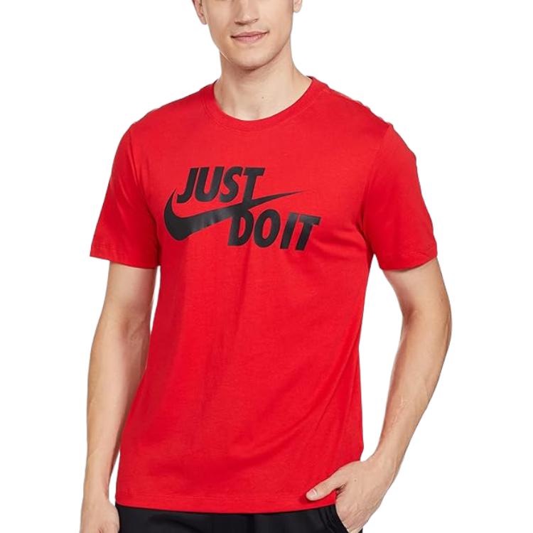 Nike T Shirt Men's University Red AR5007-657