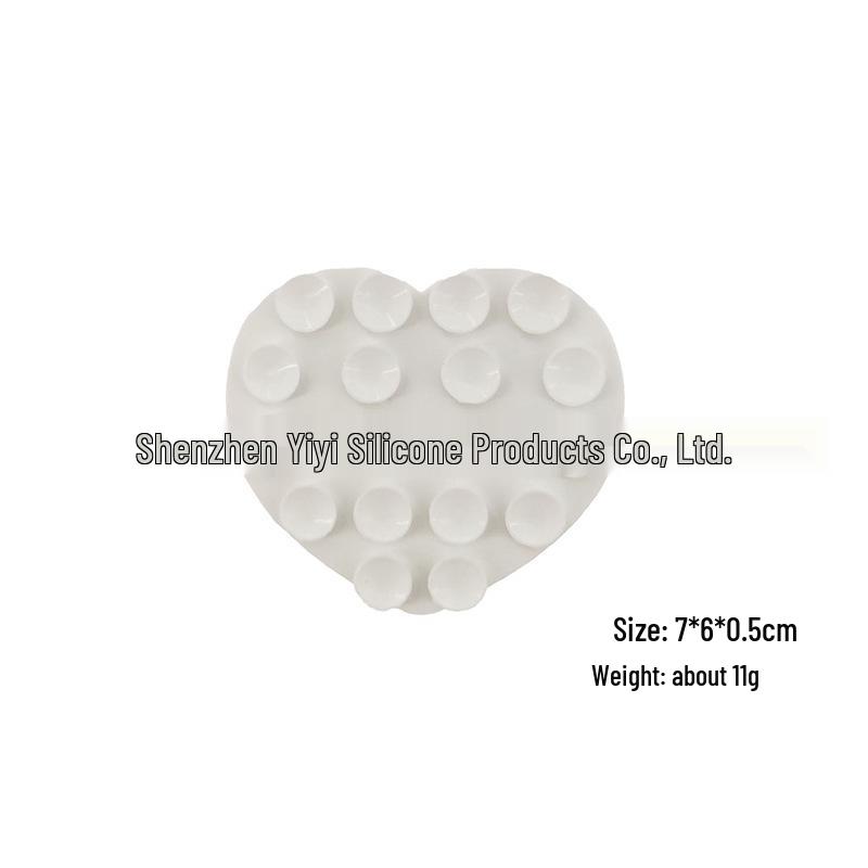 Silicone Phone Holder: Portable, Anti-slip, Stable Suction Cup Back Sticker