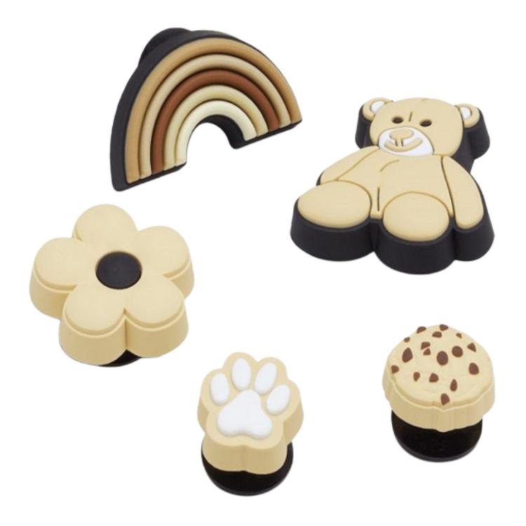 

Crocs Animal Design - Shoe Accessories Unisex Couple Beige F бежевый