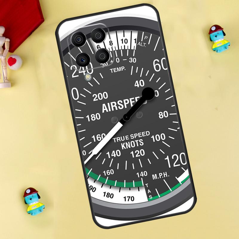 Flight Instruments Cockpit Case For Samsung Galaxy M13 M33 M53 M14 M12 M15 M06 M16 M36 M56 M31 M32 M52 M35 M55 M34 M54