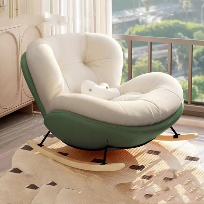 Luxury Snail Rocking Chair: Versatile Balcony & Living Room Sofa, Perfect for Relaxation & Leisure