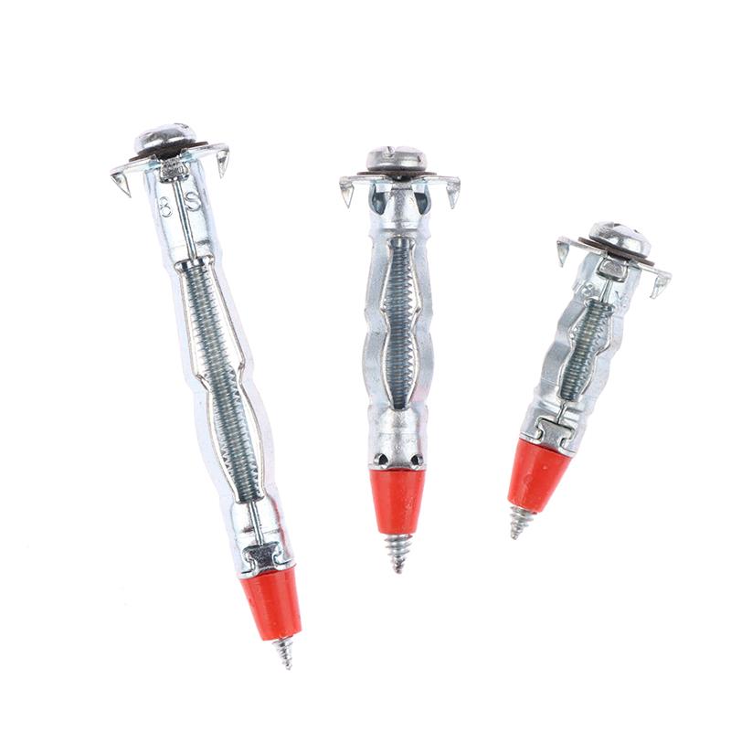 10 buc. șuruburi Molly pentru sarcini grele Kit de șuruburi de ancorare de perete cu antrenare goală pentru gips-carton diblu pentru dispozitive de agățare din gips-carton