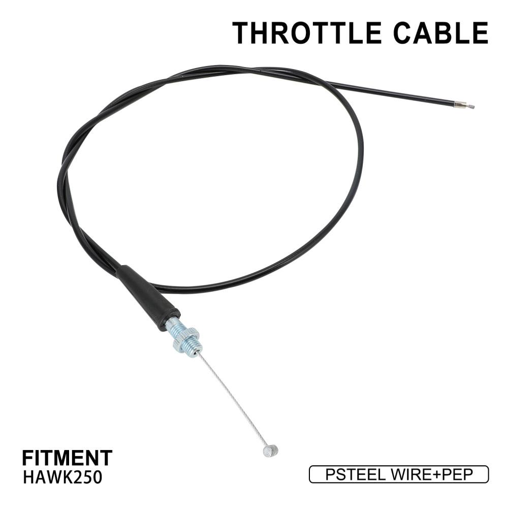 Throttle Cable Brake Clutch Cable Set For HAWK Hawk 250 Motorcycle Accessories Dirt Pit Bike Throttle Cable
