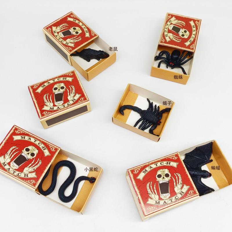 1PCS Shocking matchbox Halloween April Fool s Day props Creative prank funny prank toy 1pcs