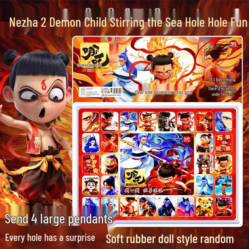 Nezha Trendy Blind Box Doll - Hot-Selling Internet Celebrity Toy