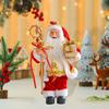 Weihnachtsmann Figur Schreibtisch Dekoration für Festival Büro Innen Santa Kuscheltier Feiertags Fenster Dekoration