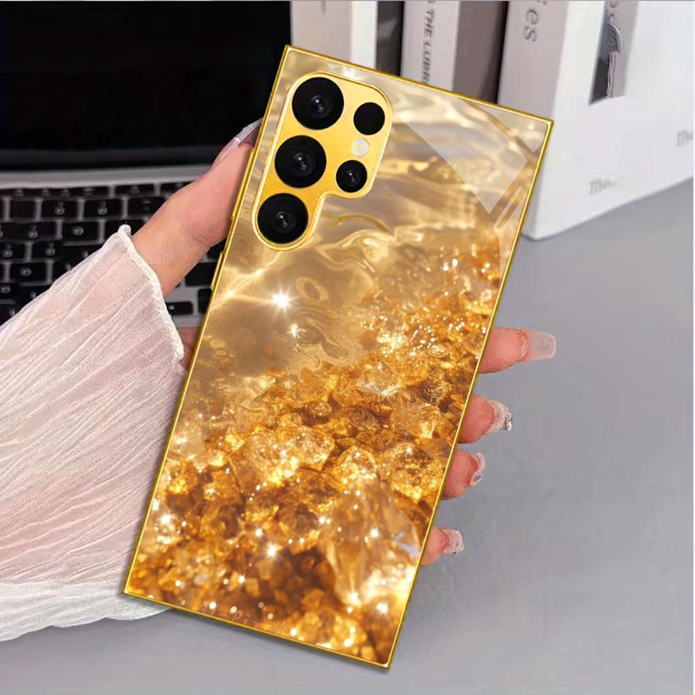 

cellphone new Bestseller model PhoneCase Electroplated Glass PhoneCase for Samsung Galaxy S26 S25 S24 S23 S22 FE,Ultra,Plus GalaxyS25