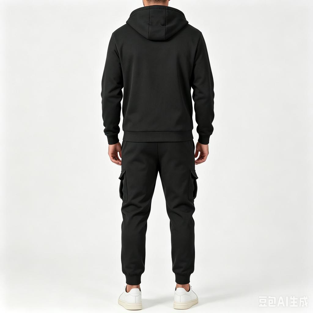 Men's Casual Tracksuit Set for Winter Cold Outdoor Activities