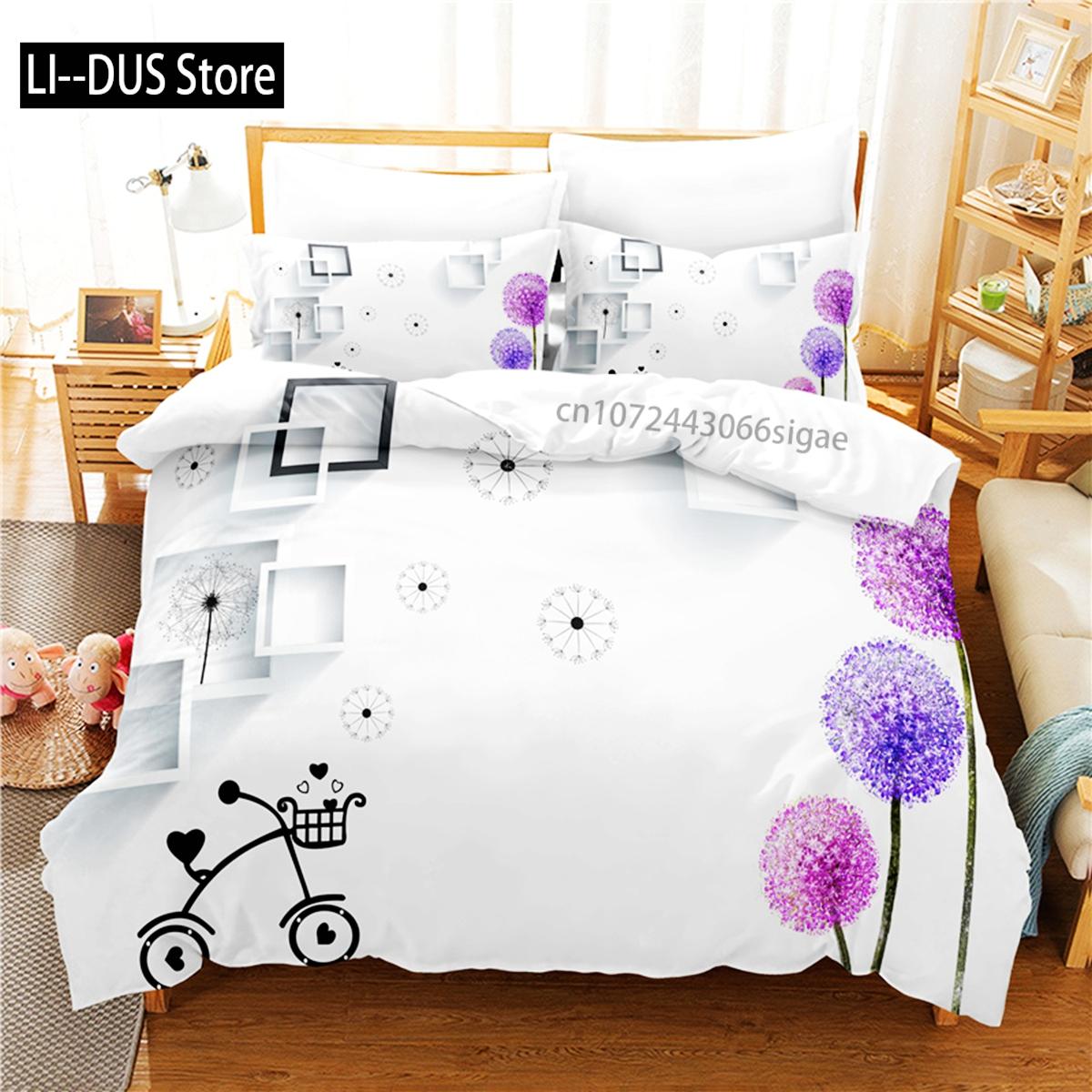 

Comforter Creative Design Print Bedding Set 3D Bedding Digital Printing Queen Size Bedding Set Fashion Design Comforter (quilt)-EU Single(135*200cm)3pcs