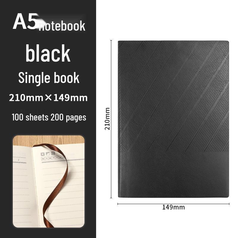 Роскошный кожаный блокнот - Подарочный набор - Персонализированный деловой сувенир