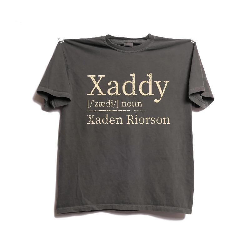 Xaden Riorson Xaddy Shirt Fourth Wing Merch Summer Unisex Loose and Breathable Cotton Tshirt Top