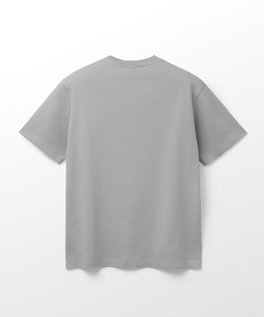 Hellinogseuweeo Splash Graphic T-Shirt_Light Gray