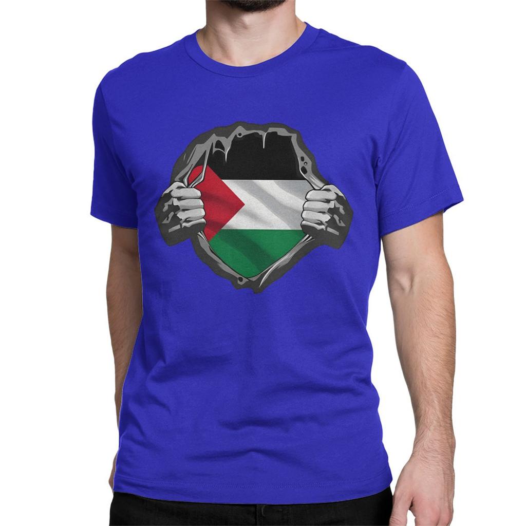 Palestine Flag T-Shirt for Men Women Arabic Hatta Kufiya Keffiyeh Casual Cotton Tee Shirt Crewneck T Shirts Plus Size Clothing