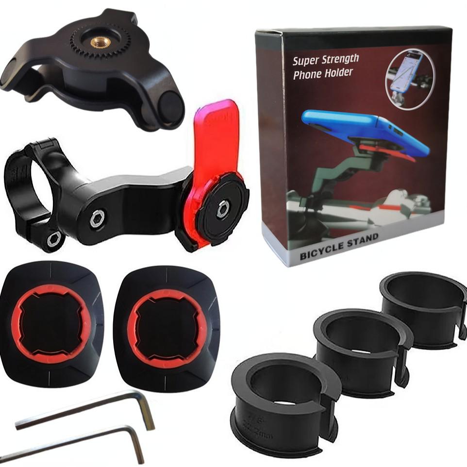 

Универсальный вращающийся на 360° держатель для телефона для мотоцикла и велосипеда 143A Black