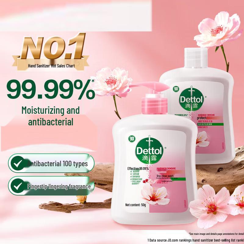 

Dettol Moisturizing & Antibacterial Hand Wash Family Set