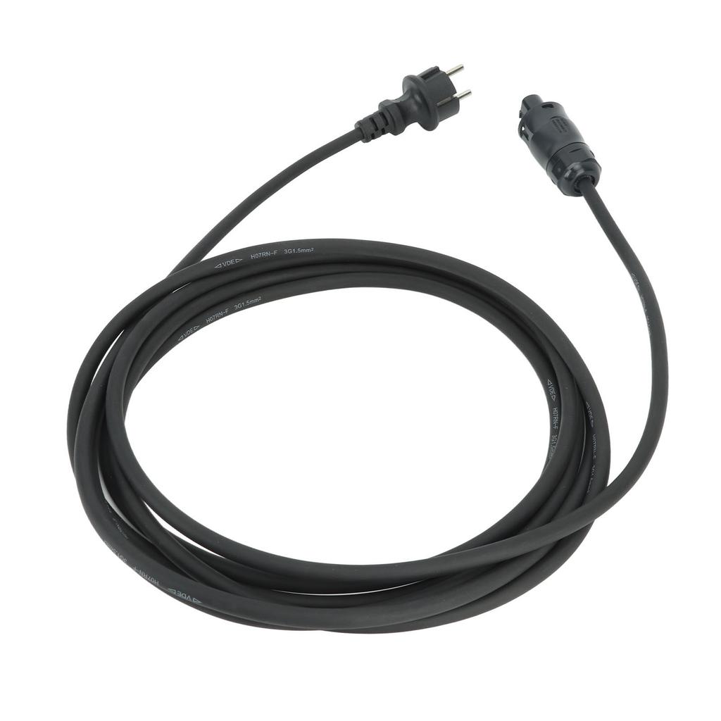 Solar Cable 1.5mm2 AC Solar Inverter Cable 5m   Waterproof for Power System
