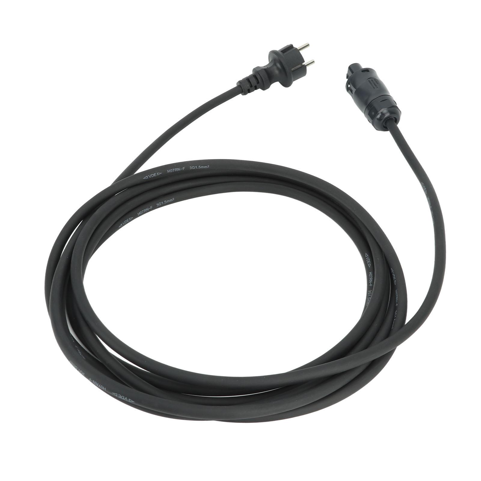 

Solar Cable 1.5mm2 AC Solar Inverter Cable 5m Waterproof for Power System