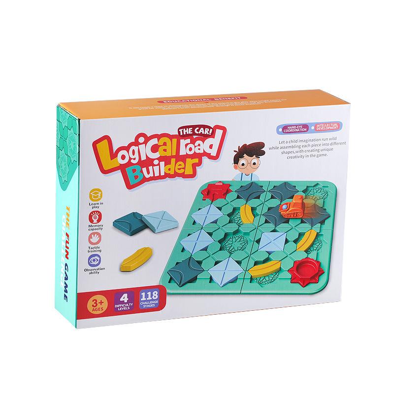 118-Level Pull-Back Track Maze: Children's Engineering & Logical Thinking Game