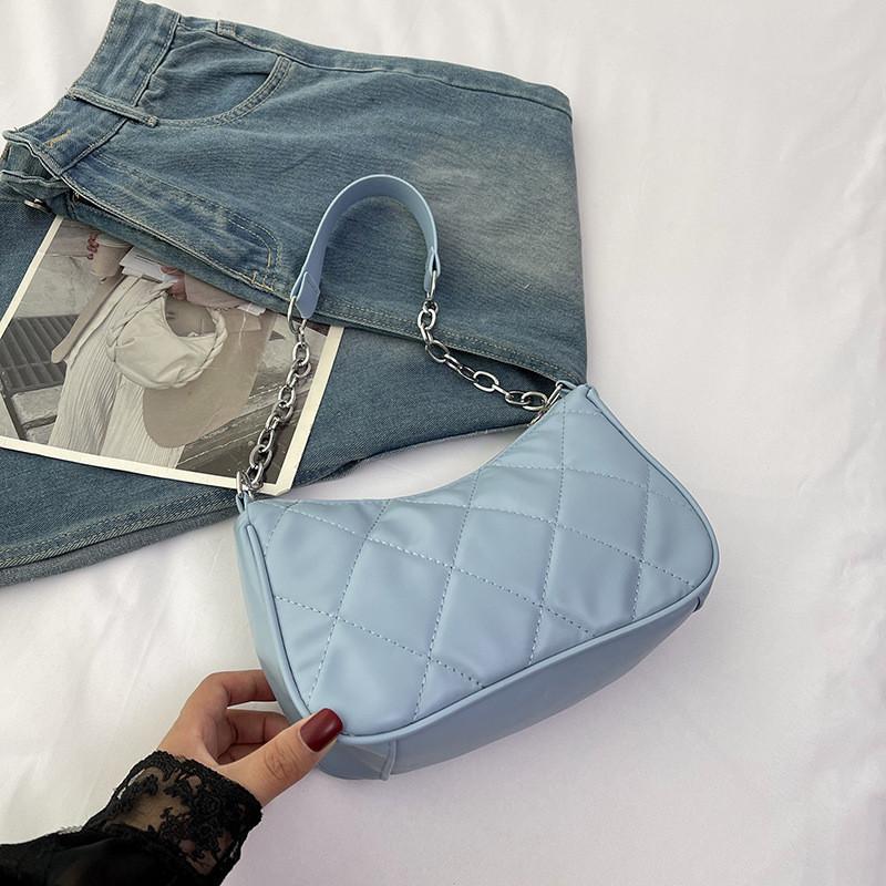 Chic Pu Leather Shoulder Bag For Women Trendy 2023 Fall Commuter Tote