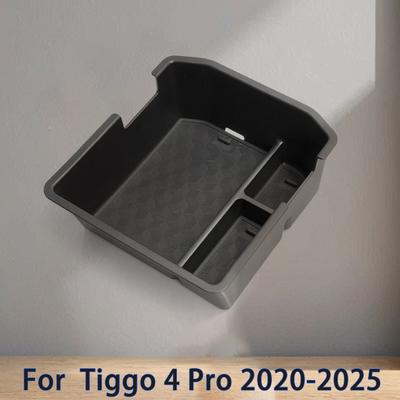 Armrest Box Storage Box Modification Stowing Tidying Box For Tiggo 4 Pro -2025    2024 Car Internal Accessories