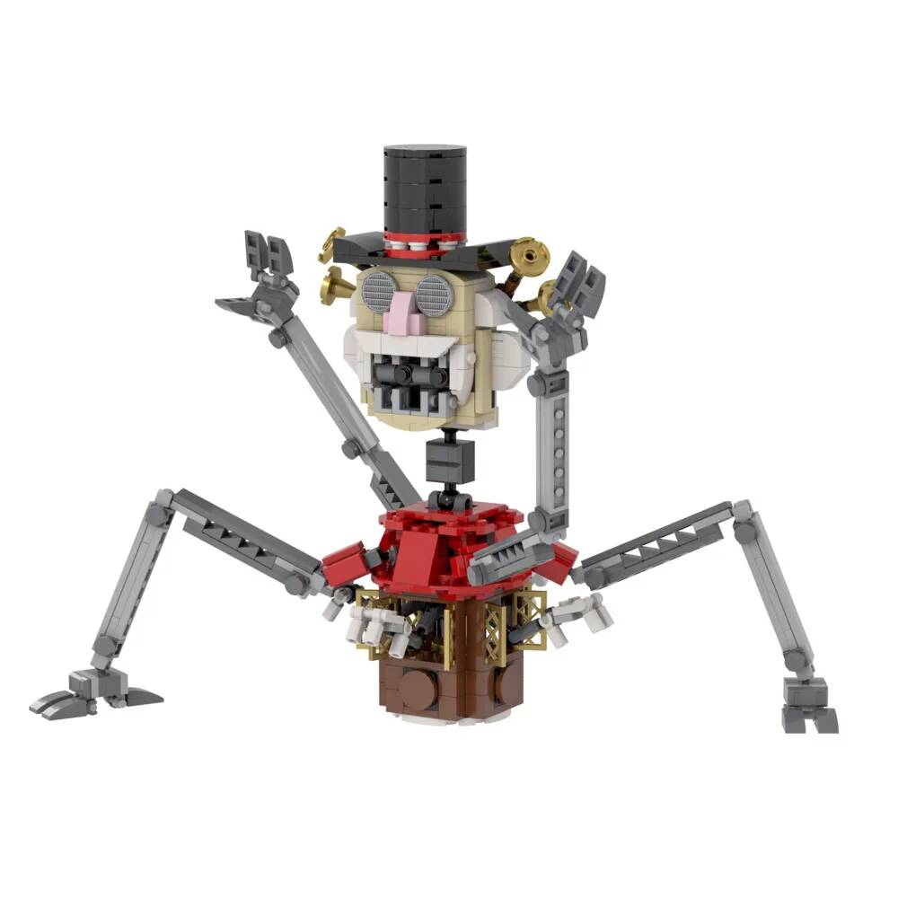 FNAF Sekret Mimika Klocki Zabawka Sekret Mimika FNAF Klocki Zabawka Gra Zabawka Prezent Urodzinowy